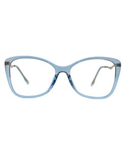 Lensteak Blue Cateye Full Frame Eyeglass – Fiber Frame – Size 54-18-145