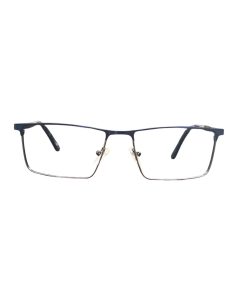 Lensteak Blue Full-Rim Fiber Eyeglass Frame – Square Shape – Size 49-17-138